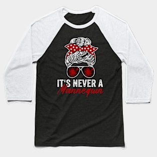 It's Never A Mannequin Funny True Crime Lover Baseball T-Shirt